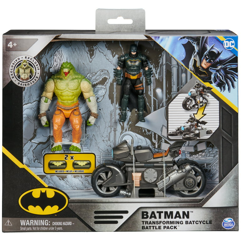 DC Comics: Batman Transforming Batcycle Battle Pack with Exclusive Figure
