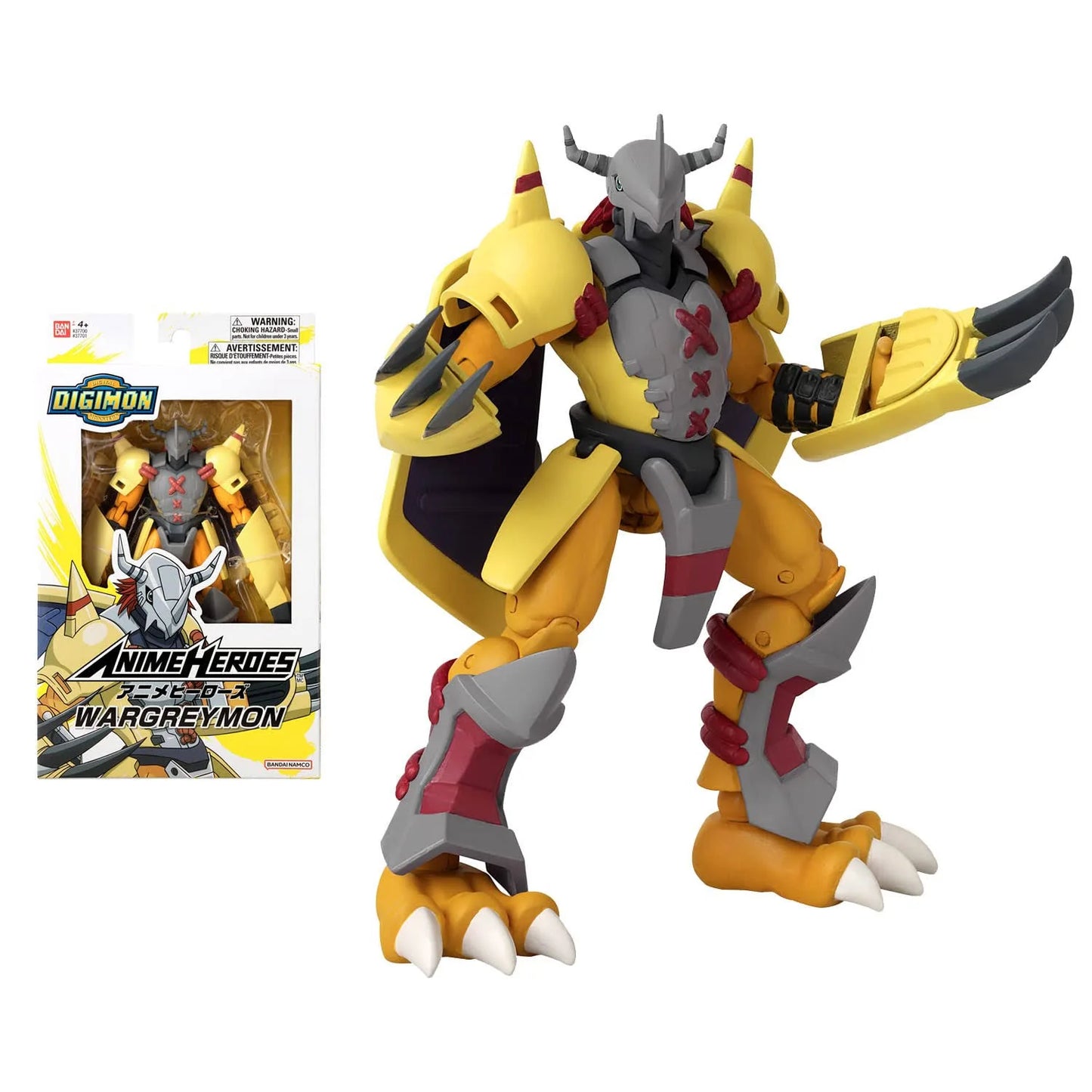 Anime Heroes Digimon WarGreymon Action Figure