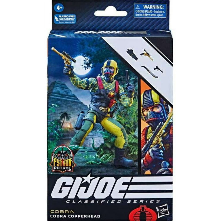 G.I.Joe Classified Series Python Patrol Cobra Copperhead Action Figure