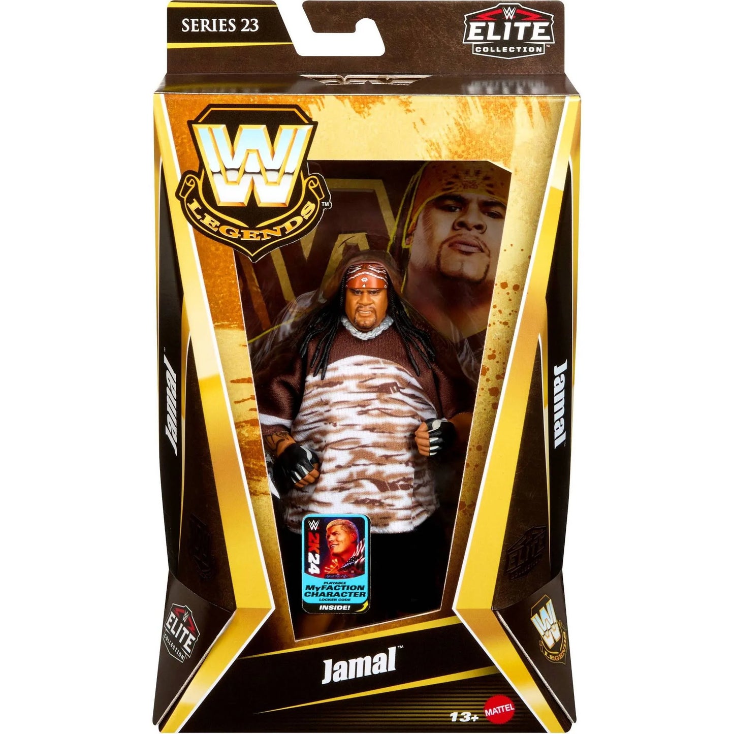 WWE Jamal Legends Elite Collection Series 23 Action Figure