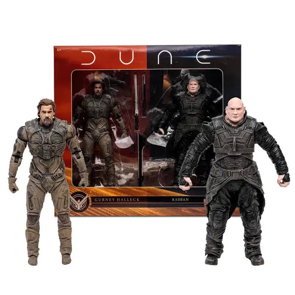 McFarlane Toys Dune Part Two Gurney Halleck & Rabban Action Figure 2-Pack