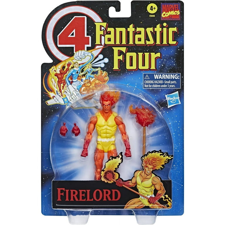 Marvel Legends Series Retro Fantastic Four Firelord 6-inch Action Figure