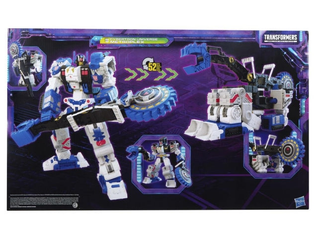 Transformers Toys Generations Legacy Series Titan Cybertron Universe Metroplex Action Figure