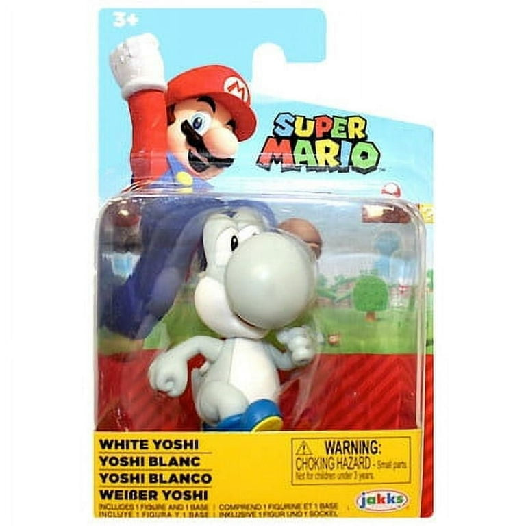 Super Mario Nintendo White Yoshi 2.5” Action Figure