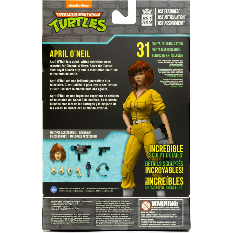 TMNT BST AXN Wave 4 April O'Neil the Reporter 5" Action Figure