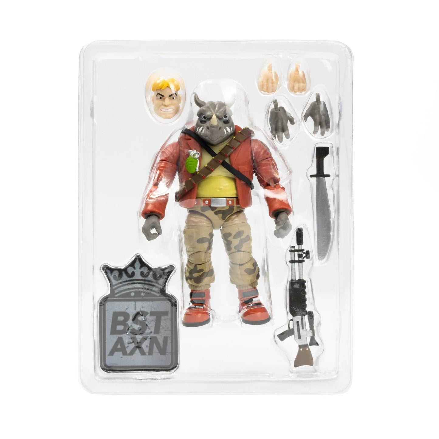 TMNT BST AXN Rocksteady Street Thug 5” Action Figure