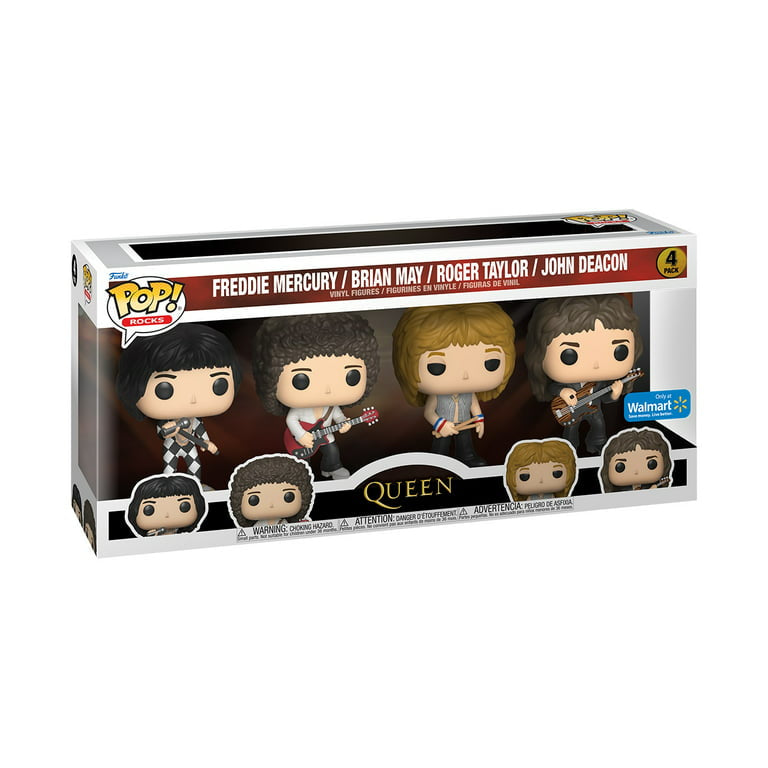 Funko Pop! Rocks: Queen 4PK Vinyl Figure (Walmart Exclusive)