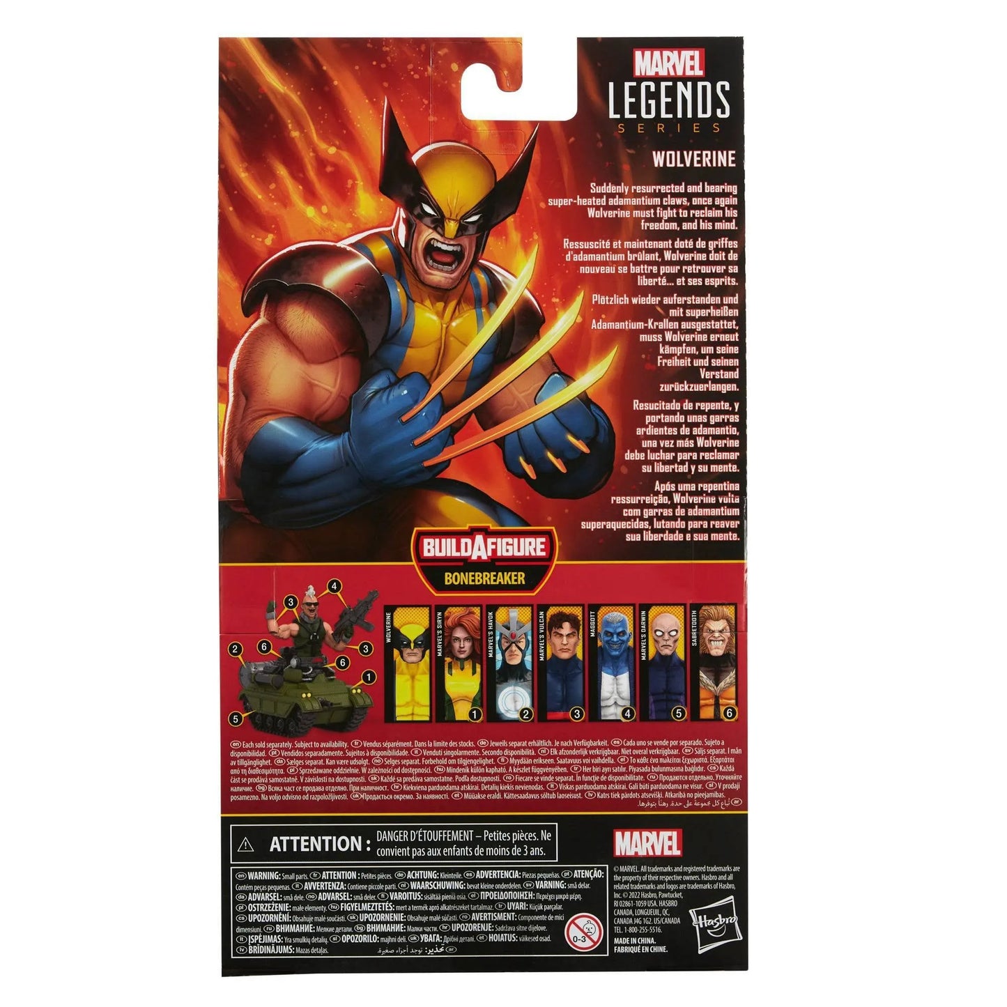 Marvel Legends Series X-Men Wolverine Return of Wolverine Action Figure
