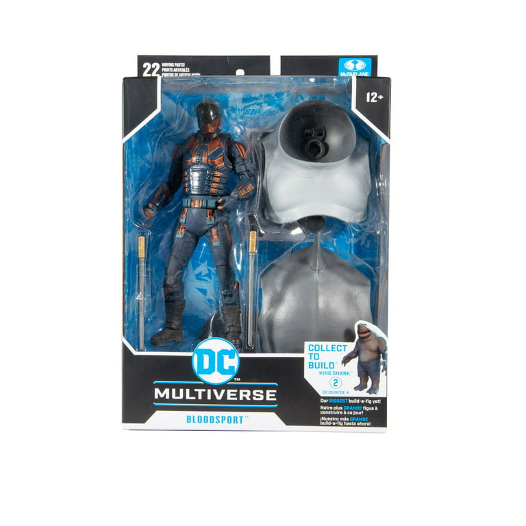 McFarlane Toys Suicide Squad Bloodsport Collectible Action Figure (Collect to build King Shark Part) #2