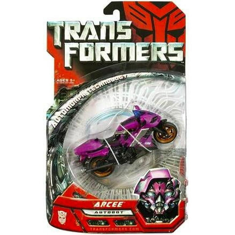 Transformers Automorph Technology Exclusive Deluxe Class Autobot Arcee Action Figure
