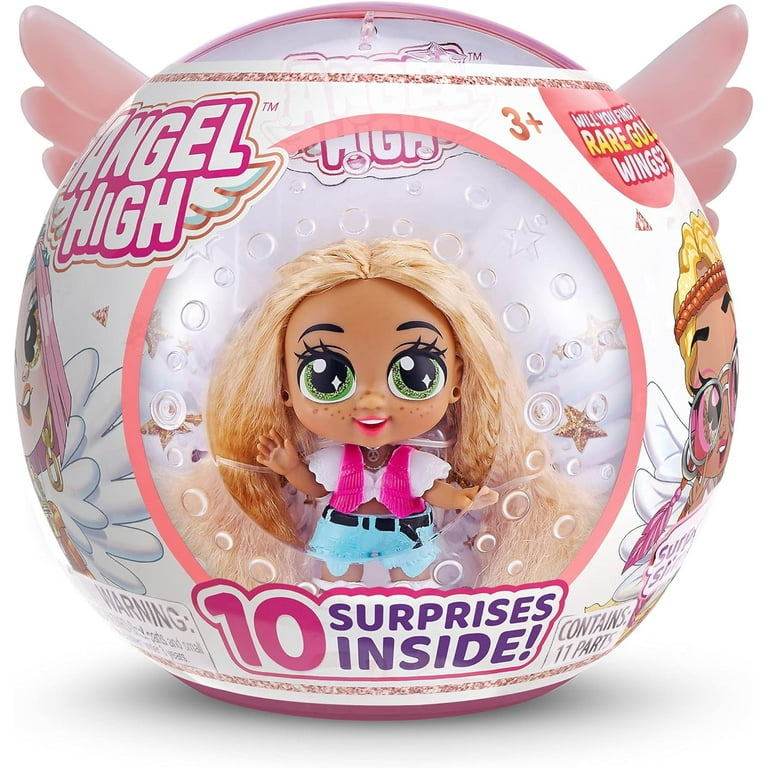 Zuru Itty Bitty Prettys Angel High Doll Cara Mello with 10 Surprise Accessories-Series 1