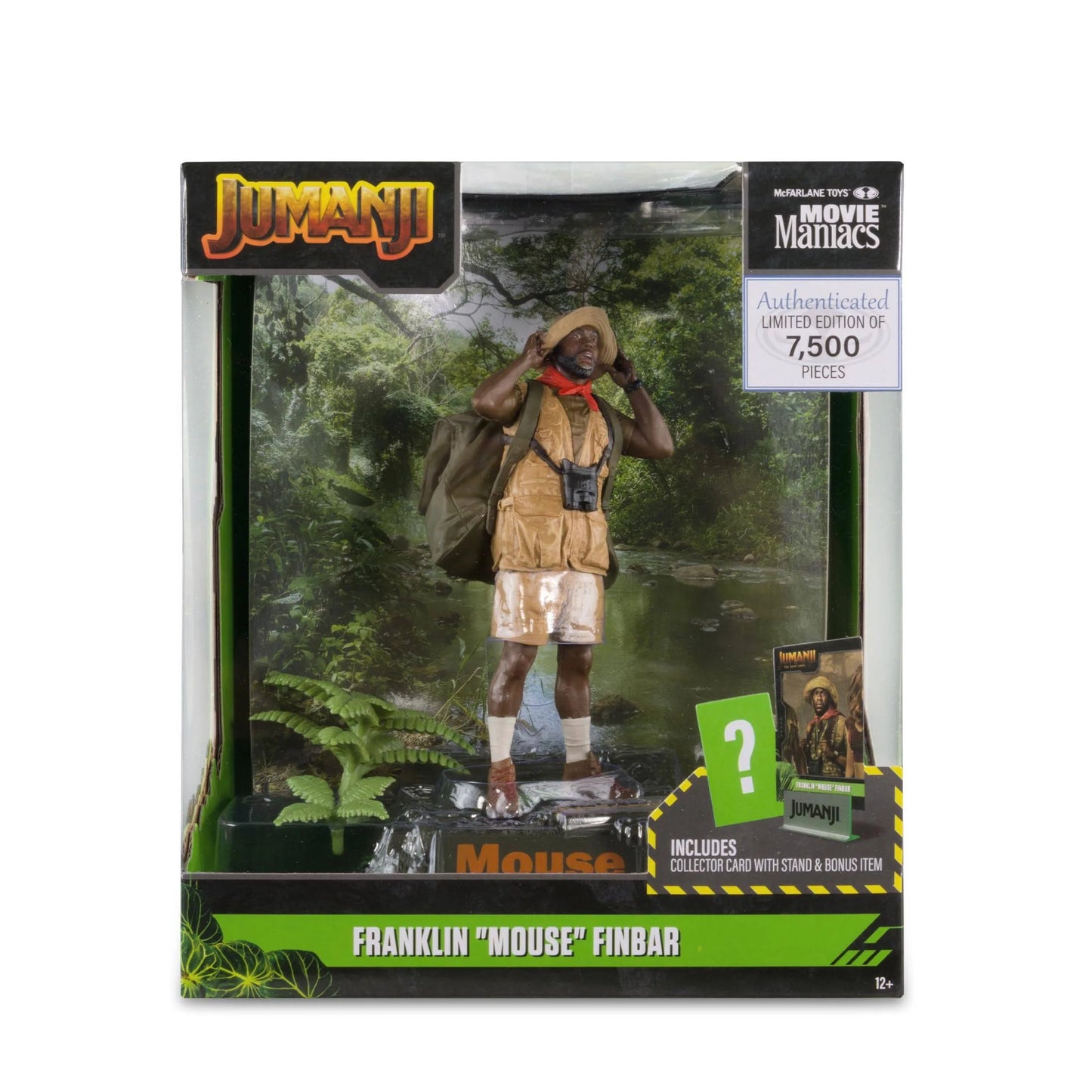 McFarlane Toys Jumanji Movie Maniacs Franklin "Mouse" Finbar 6" Posed Figure