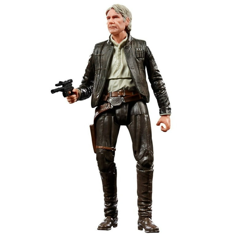 STAR WARS The Black Series Archive Han Solo Toy 6” The Force Awakens Collectible Action Figure