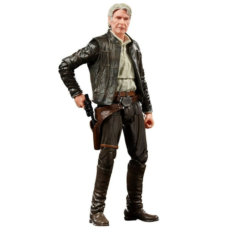 STAR WARS The Black Series Archive Han Solo Toy 6” The Force Awakens Collectible Action Figure