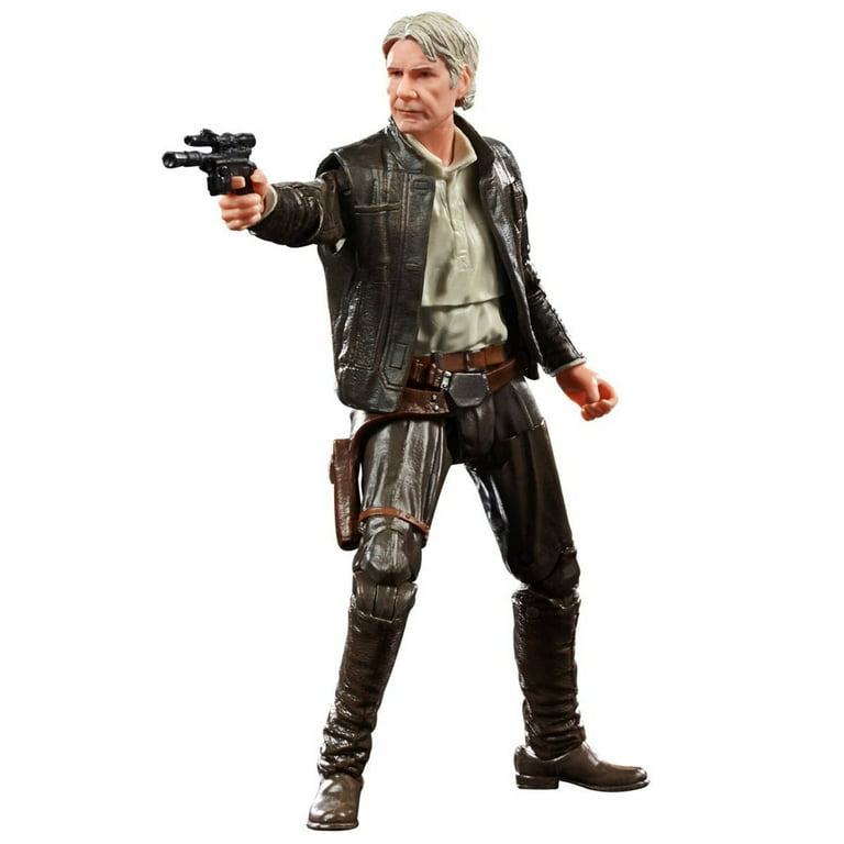 STAR WARS The Black Series Archive Han Solo Toy 6” The Force Awakens Collectible Action Figure