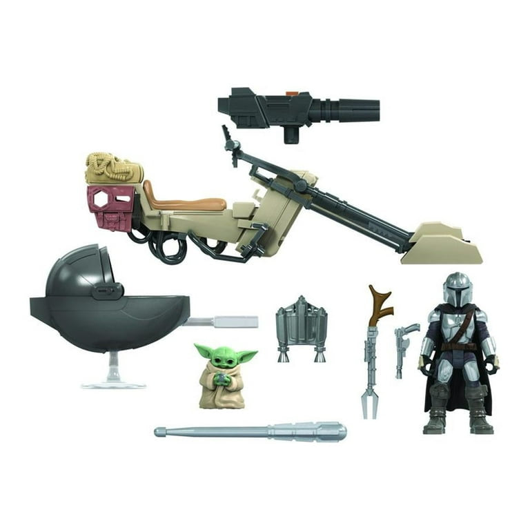 Star Wars Mission Fleet The Mandalorian The Child Battle for the Bounty Figure & Vehicle Playset