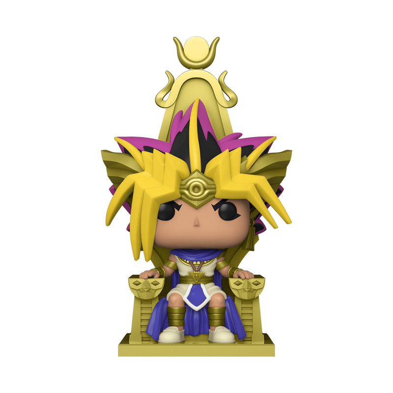 Funko Pop! Deluxe: Yu-Gi-Oh 25th Anniversary Atem Pharaoh Yugi (Metallic) Vinyl Figure #1059
