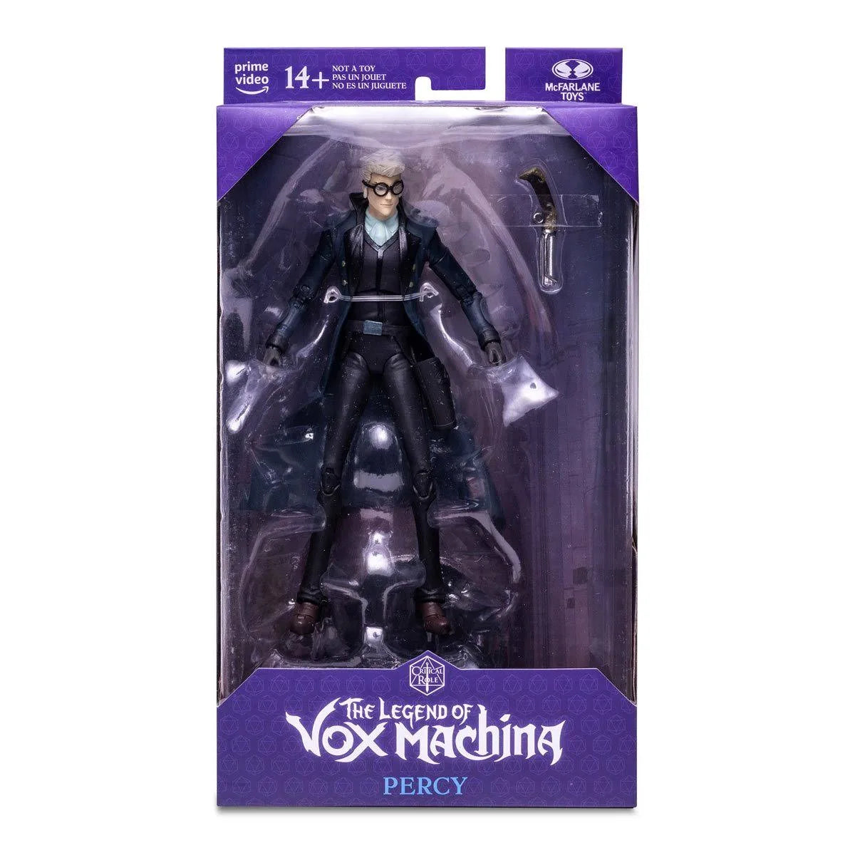 McFarlane Toys The Legend of Vox Machina Critical Role Percy 7” Action Figure