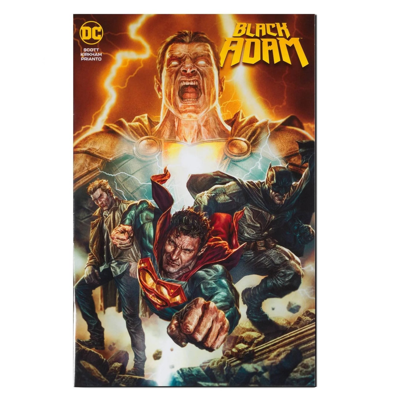 DC Direct Black Adam 7" Action Figure with Exclusive Comic Book