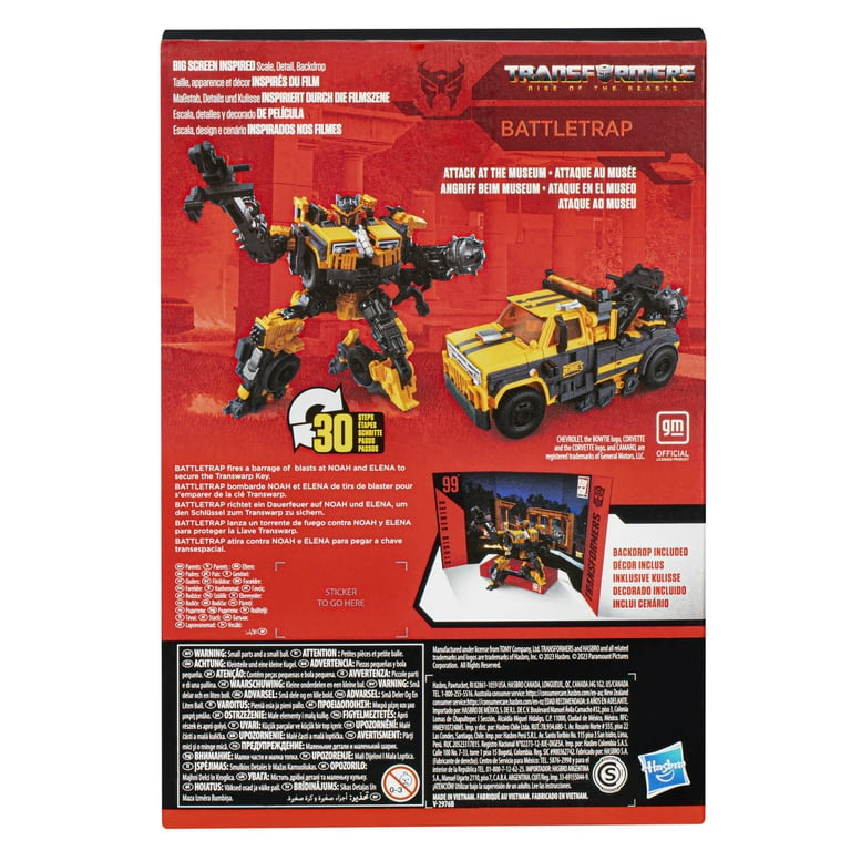 Transformers: Rise of the Beasts Studio Series 99 Battletrap Action Figure