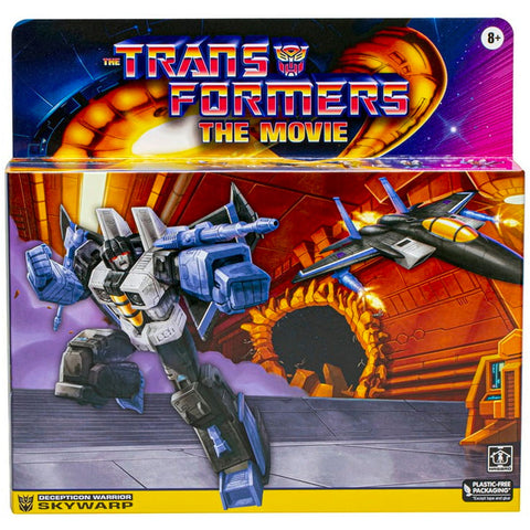 Transformers The Movie Retro Decepticon Warrior Skywarp Action Figure
