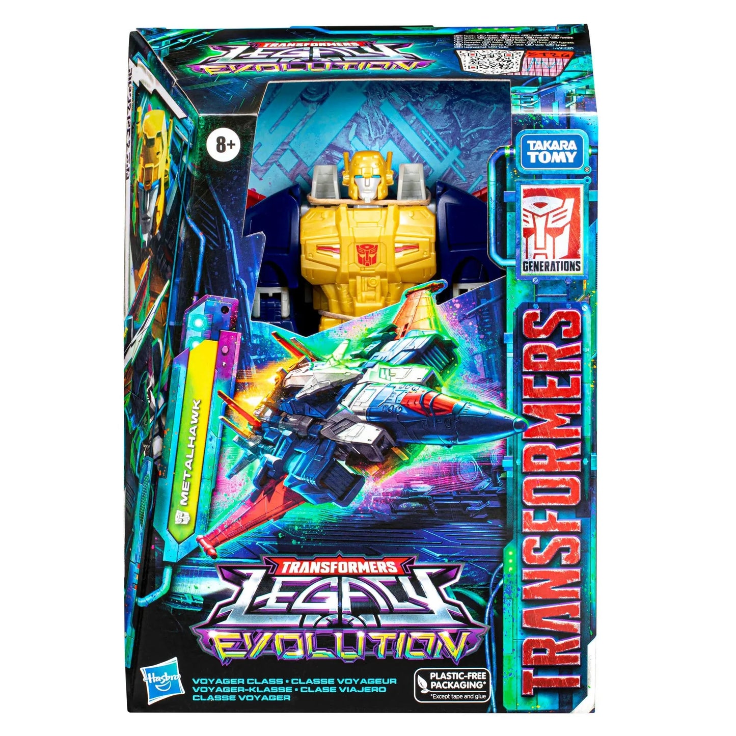 Transformers Legacy Evolution Voyager Metalhawk Converting Action Figure