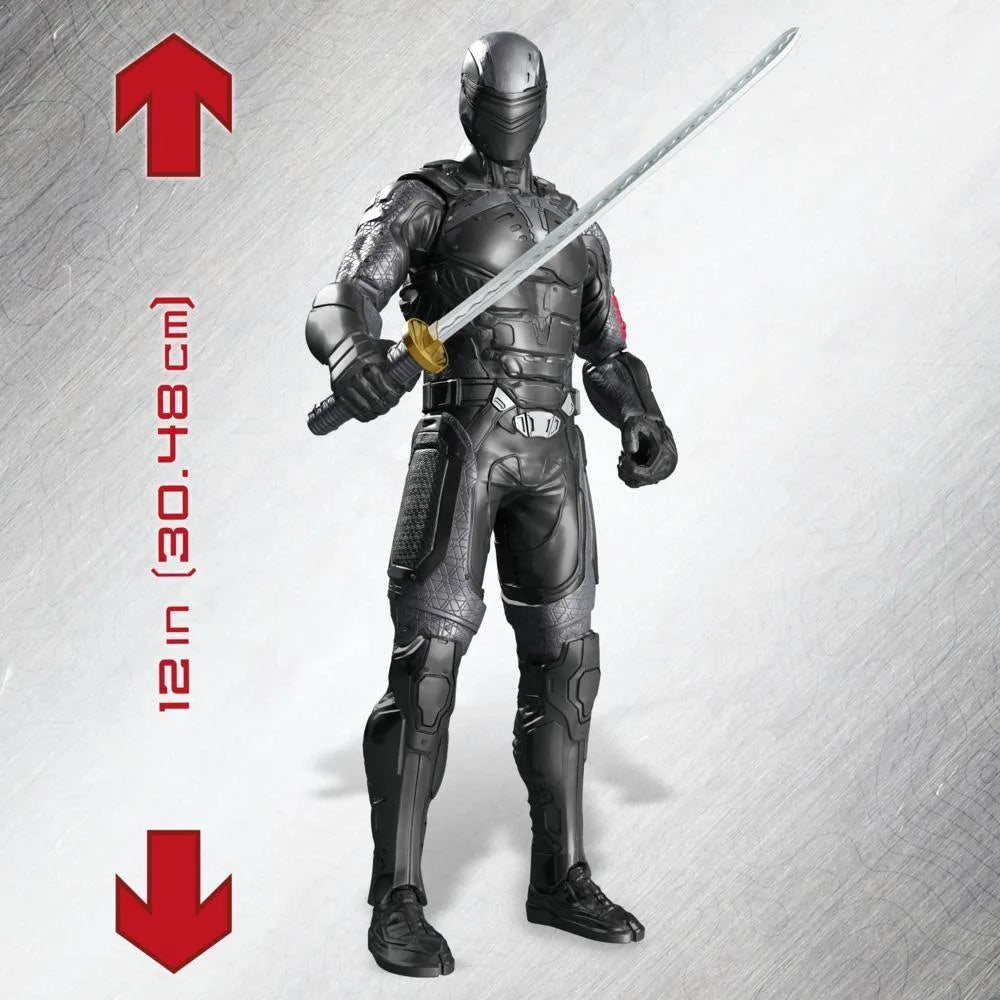 G.I. Joe Origins Ninja Strike Snake Eyes Collectible 12-Inch Scale Figure with Action Feature