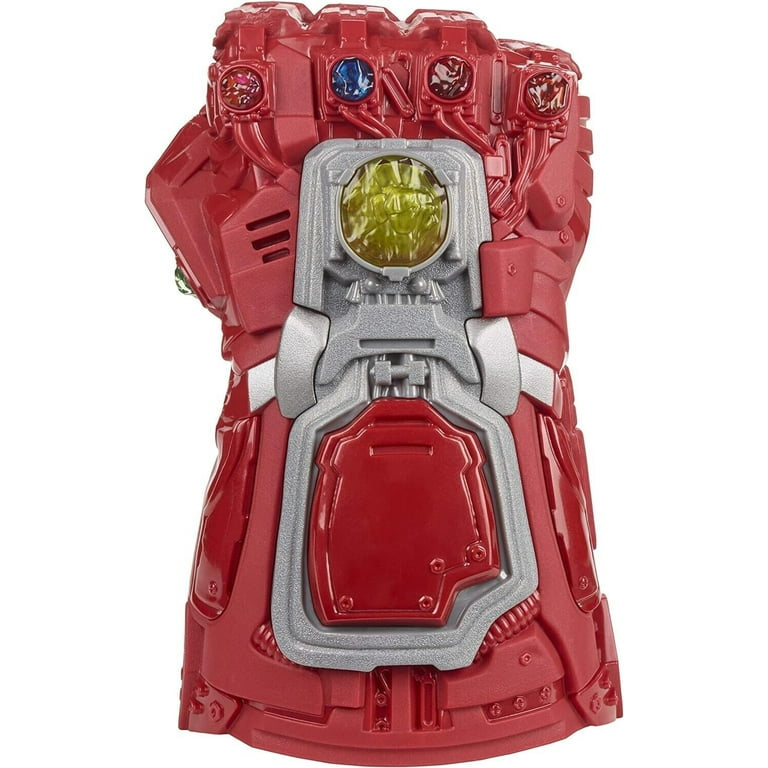 Marvel Avengers Endgame Red Infinity Gauntlet Electronic Fist Roleplay Light & Sounds