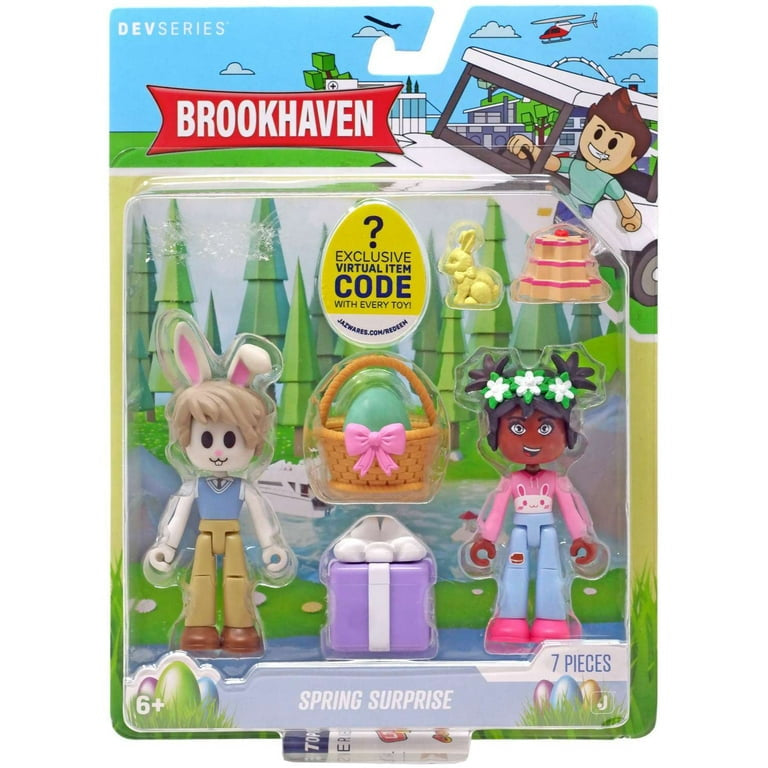 Roblox Brookhaven Target exclusive Spring Surprise Action Figure with accessories & exclusive item code