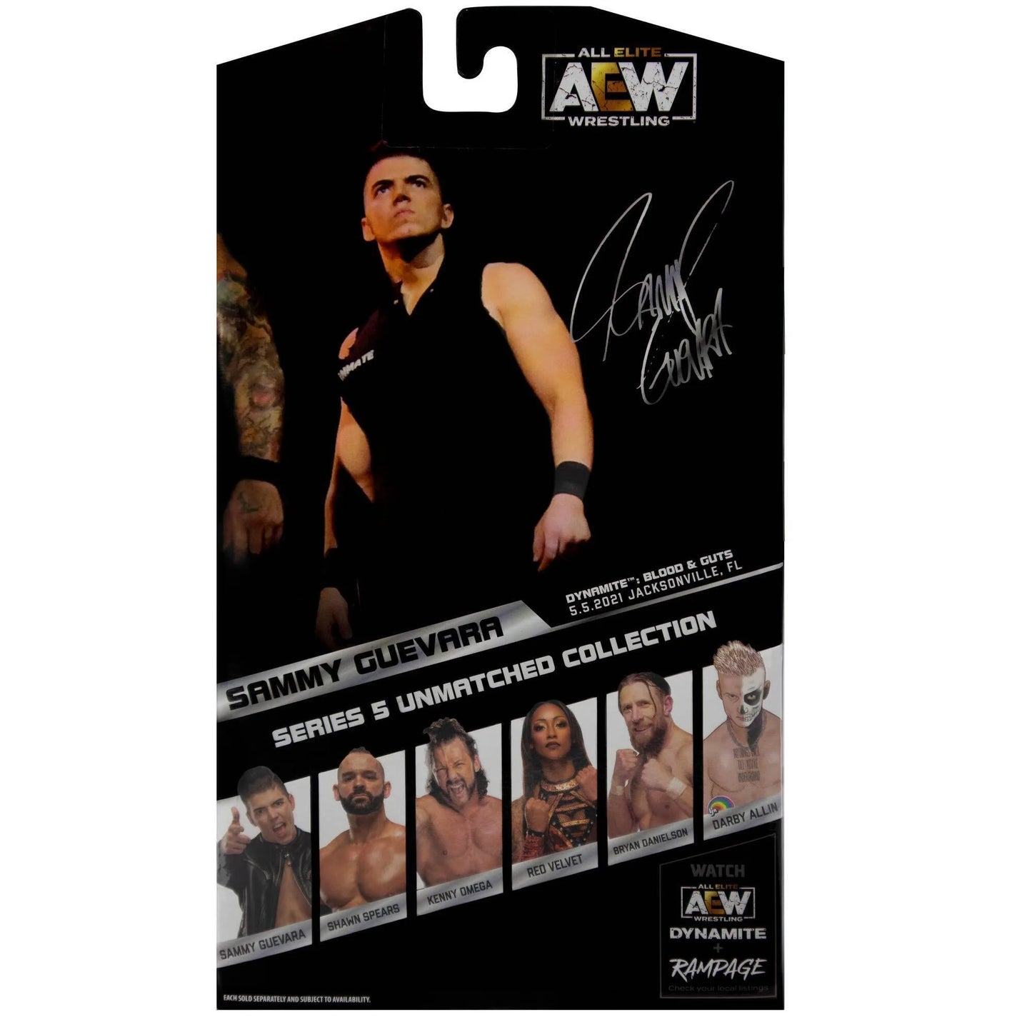 AEW Sammy Guevara Unmatched Collestion Series 5 Action Figure