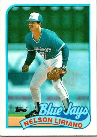 Topps Baseball Card Nelson Liriano 1989 #777