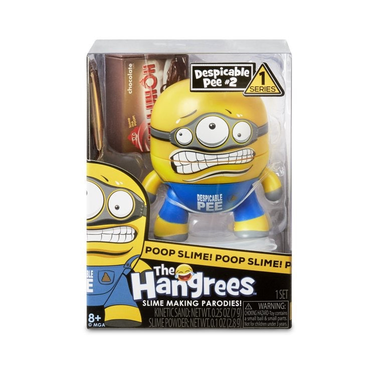 The Hangrees Despicable Pee #2 Collectible Parody with Slime Action Figure Set