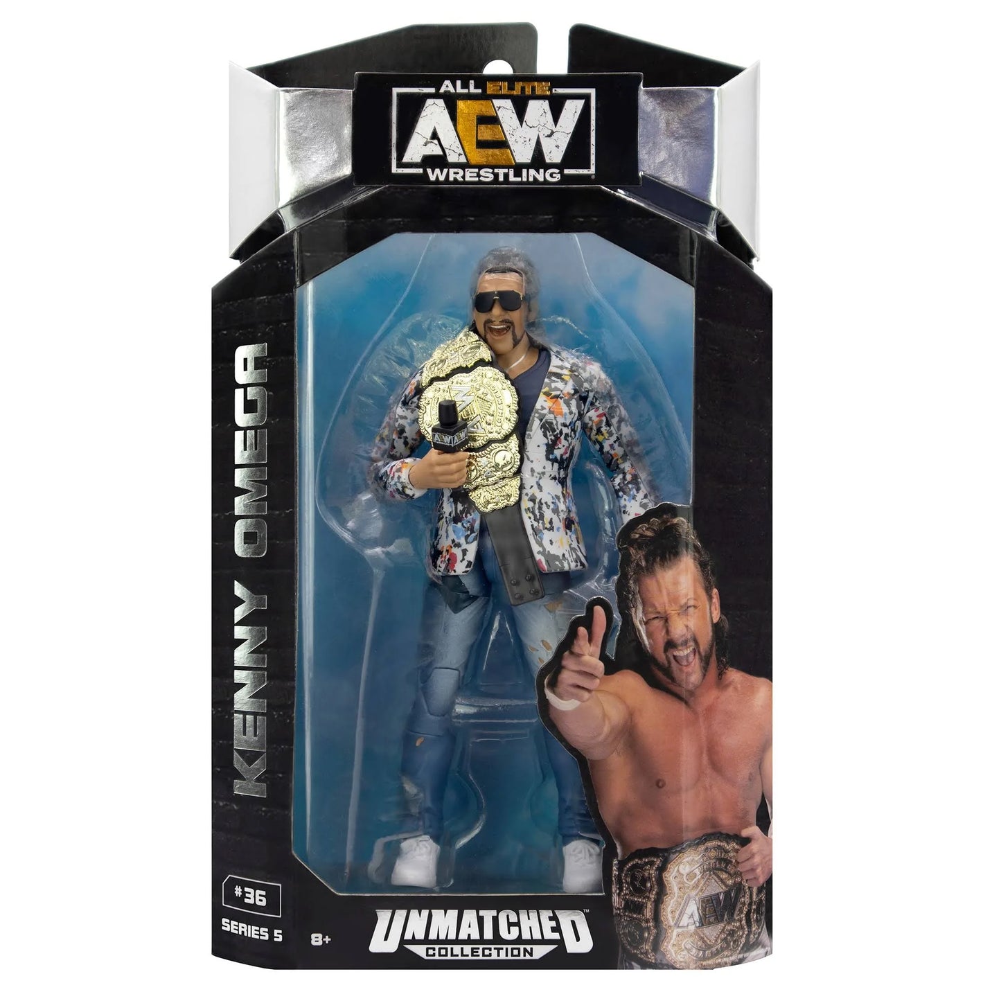 AEW Unmatched Series 5 Kenny Omega Action Figure