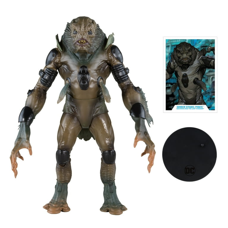 DC Multiverse Sunken Citadel Pirate, Aquaman & the Lost Kingdom Mega 10” Action Figure