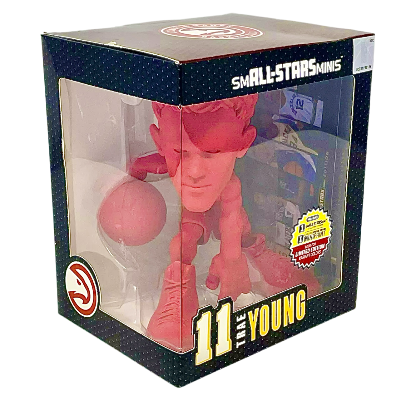 NBA smALL-STARS Minis - Trae Young #11 Hawks 6" Statue Choose Your Favorite Colors”