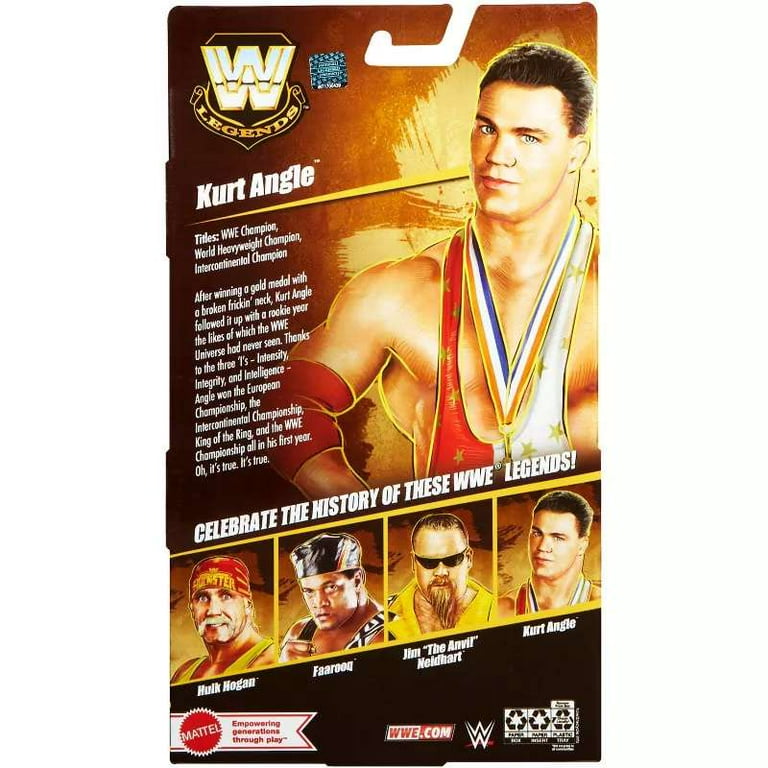 WWE Wrestling Legends Series 24 Kurt Angle Action Figure