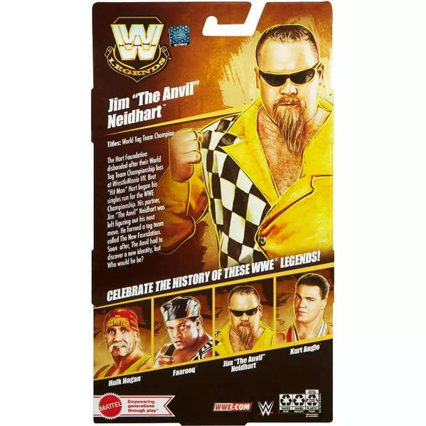 WWE Wrestling Legends Series 24 Jim The Anvil Neidhart Action Figure