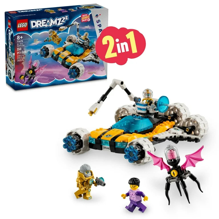 Lego DREAMZzz Mr. Oz’s Space Car Toy, Transforming Vehicle Building Set, 71475