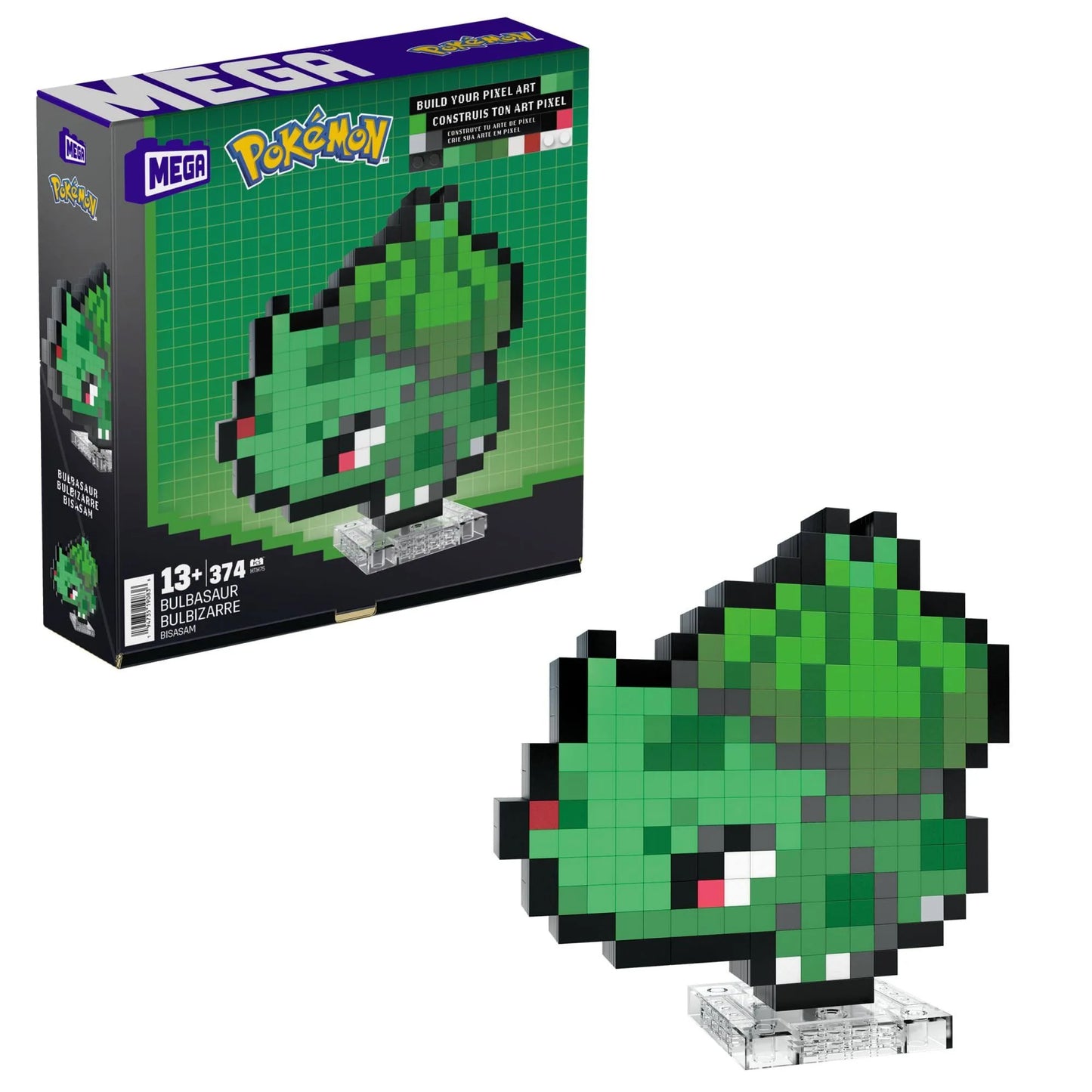 Pokémon Bulbasaur Building Set by MEGA 374-Pcs