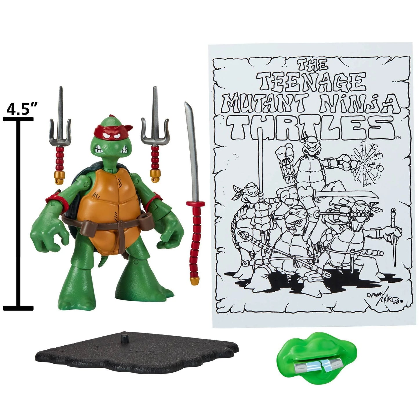 40th Years of Teenage Mutant Ninja Turtles Original Sketch Raphael Action Figure
