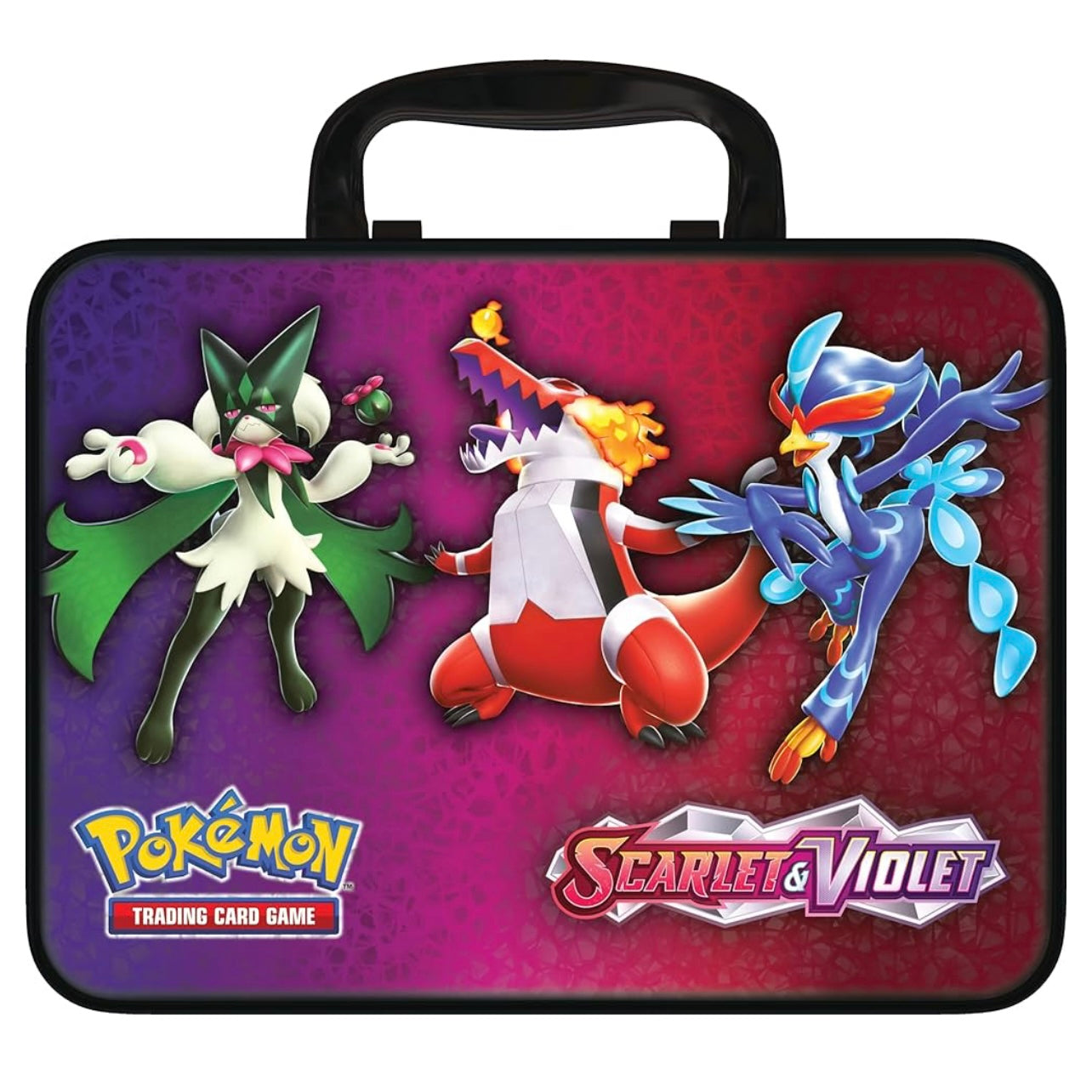 Pokémon TCG: Collector Chest Meowscarada, Skeledirge & Quaquaval (3 Foil Promo Cards & 6 Booster Packs)