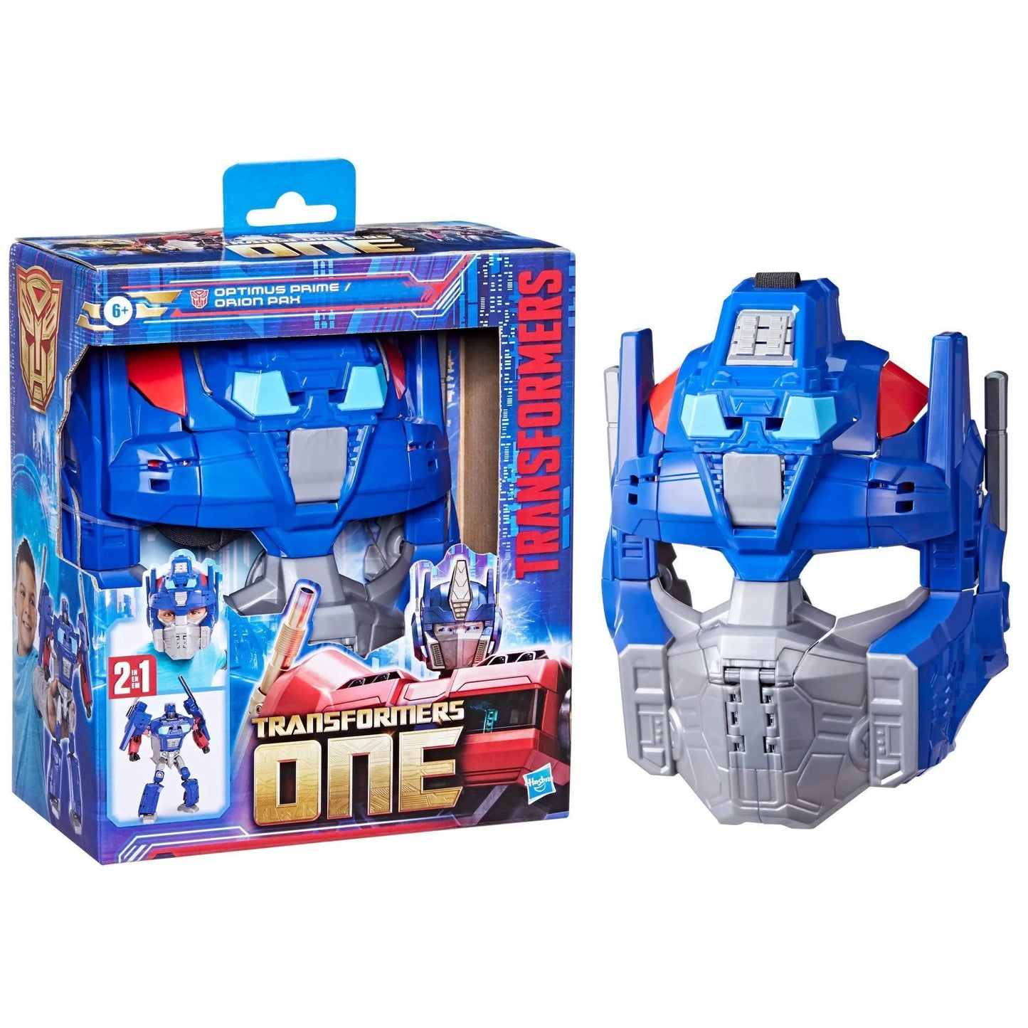 Transformers One 2-in-1 Optimus Prime Figure Converting Mask