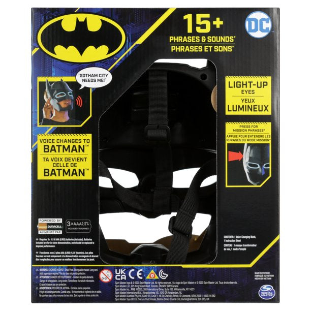 DC Batman Voice Changing Mask with 15+ Sounds