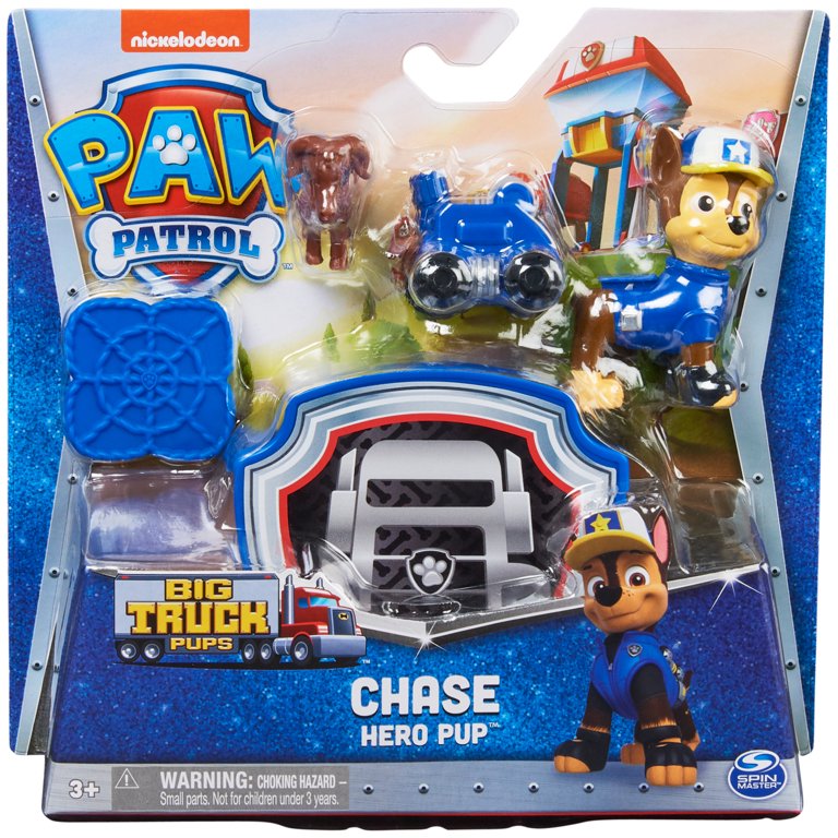 PAW Patrol, Big Truck Pups Chase Hero Pup 2.5-inch Action Figure