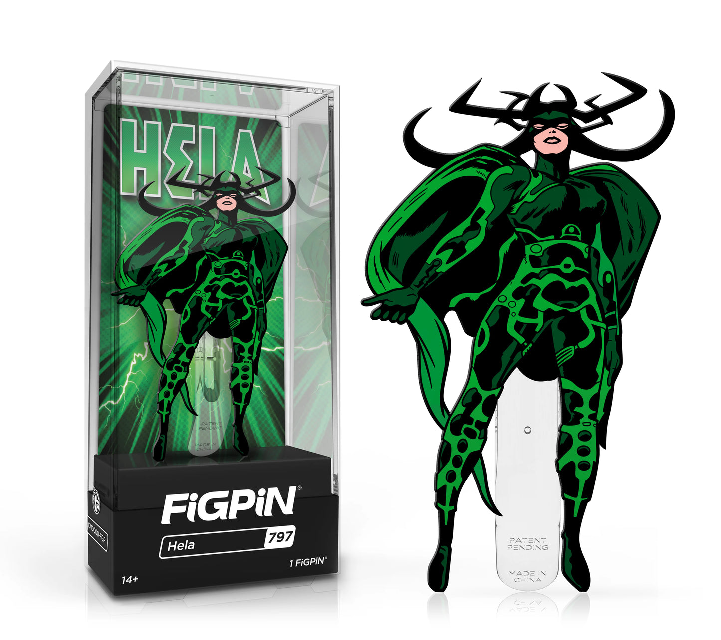 FiGPiN Marvel Hela Collectible Enamel Pin #797