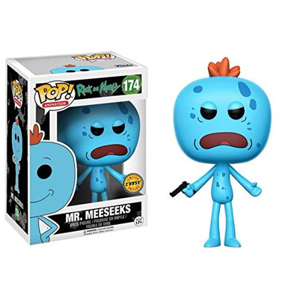 Funko Pop! Animation Rick & Morty Mr. Meeseeks *Chase* Vinyl Figure #174