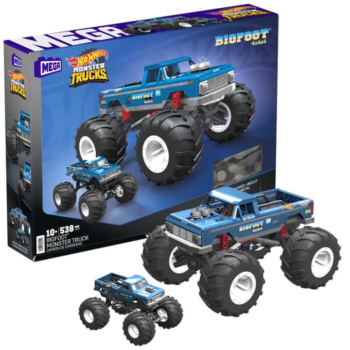 Mega Hot Wheels Monster Truck 1:18 Scale Diecast and Building Set HHD20