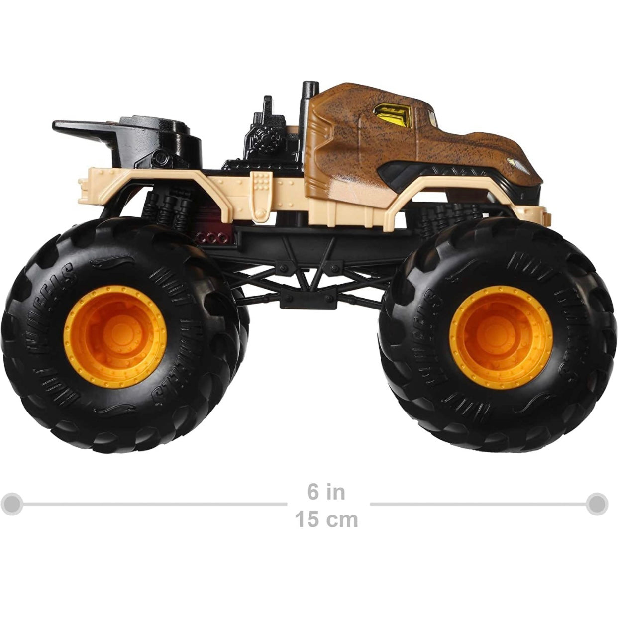 Hot Wheels Monster Trucks, Oversized Monster Truck, 1:24 Scale Die-Cast
