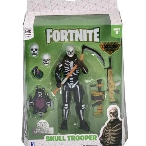 Fortnite Legendary Series Skull Trooper Action Figure (green)