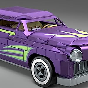 Mega Construx Hot Wheels Purple Passion Vehicle Construction Set